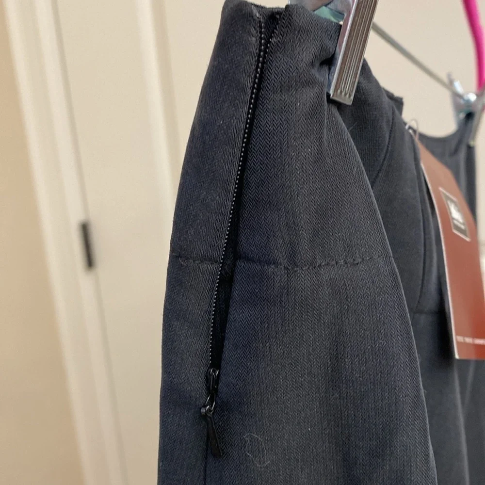 NWT REI Maxi Skirt Womens 6 academia collegiate High waisted Tencel Black office - Picture 6 of 7